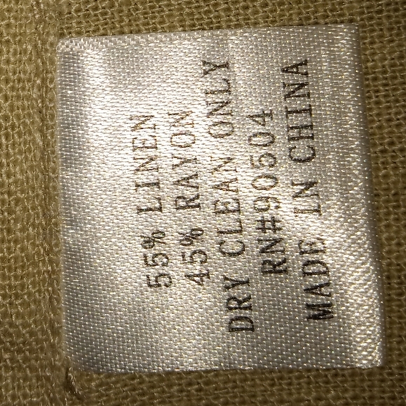 "STEVE HARVEY" LINEN, KHAKI'S, PLEATED SLACKS - Picture 8 of 13